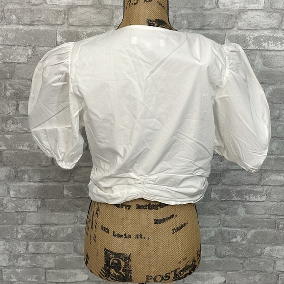 English Factory Front Twist Detail Top - Picture 6 of 9